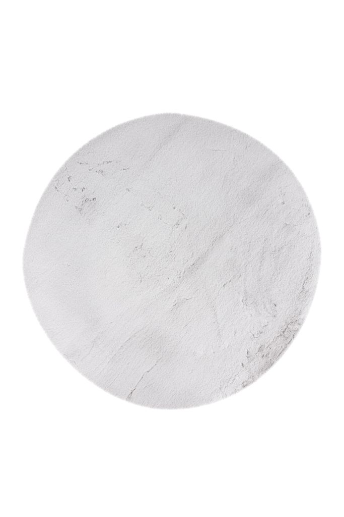 Kör alakú ezüstszürke szőnyeg, 160x160 cm - TOUDOU - Butopêa termék 2. képe